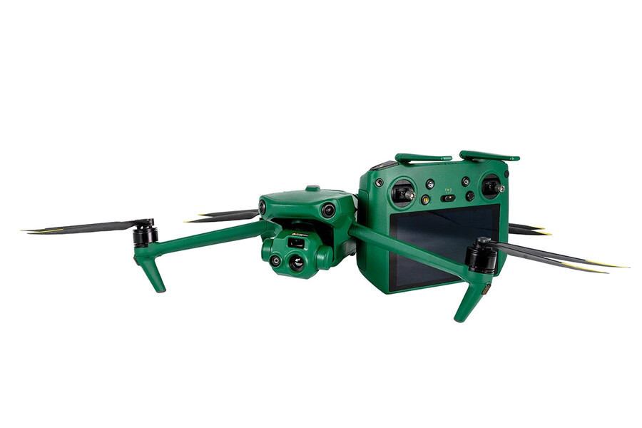 anzu raptor t thermal utility roof inspection combo by drone-works