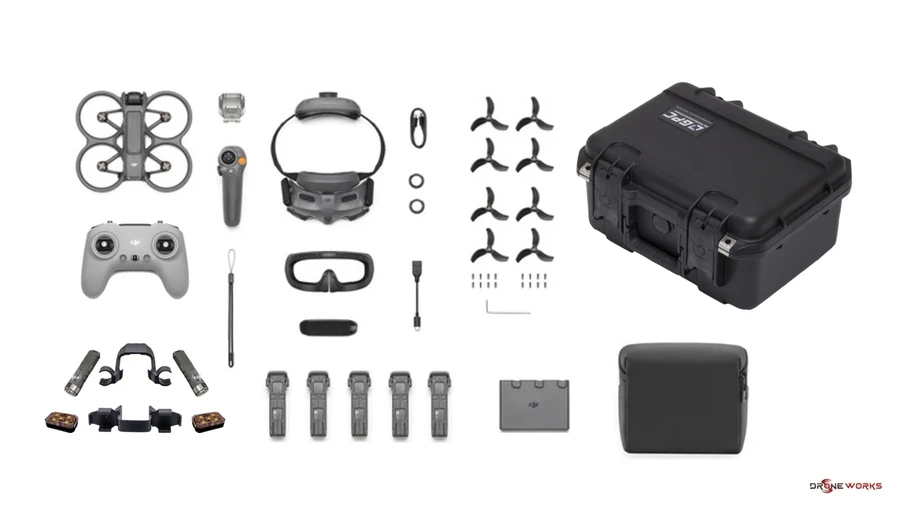 dji avata 2 public safety combo by drone-works