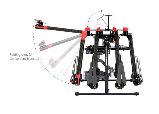 dji s1000 frame hexacopter