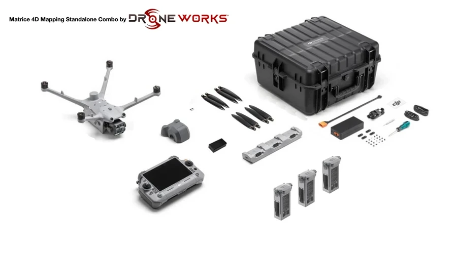 dji matrice 4d mapping standalone combo by drone-works