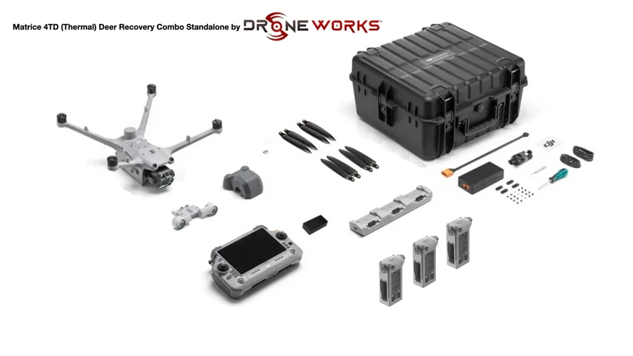 dji matrice 4td deer recovery combo standalone by drone-works