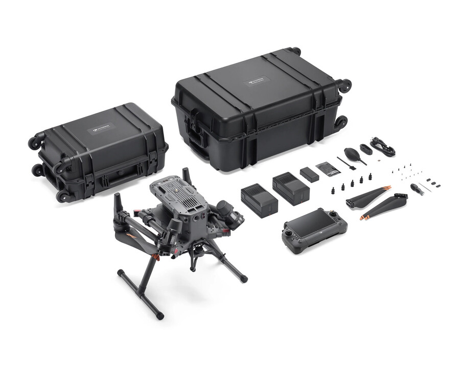 inspired flight if800 quadcopter with blue herelink gcs
