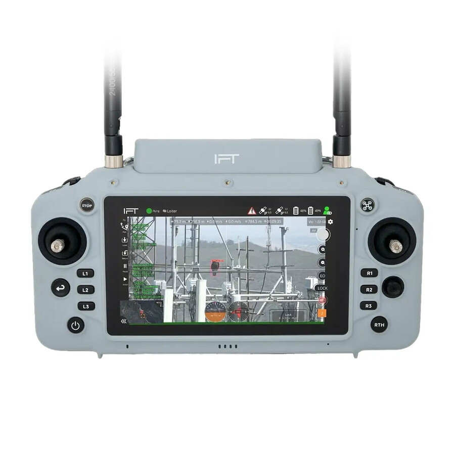 inspired flight if800 quadcopter with gs-one ground control station