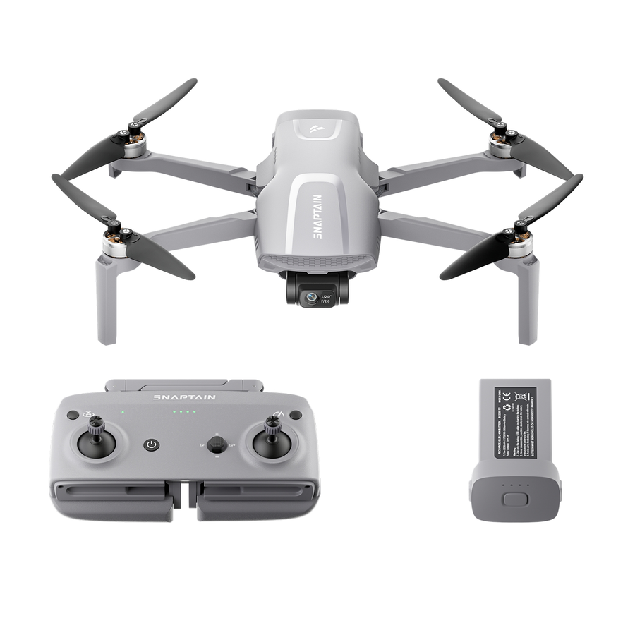 snaptain p10 gps beginner drone with 4k camera - snaptain