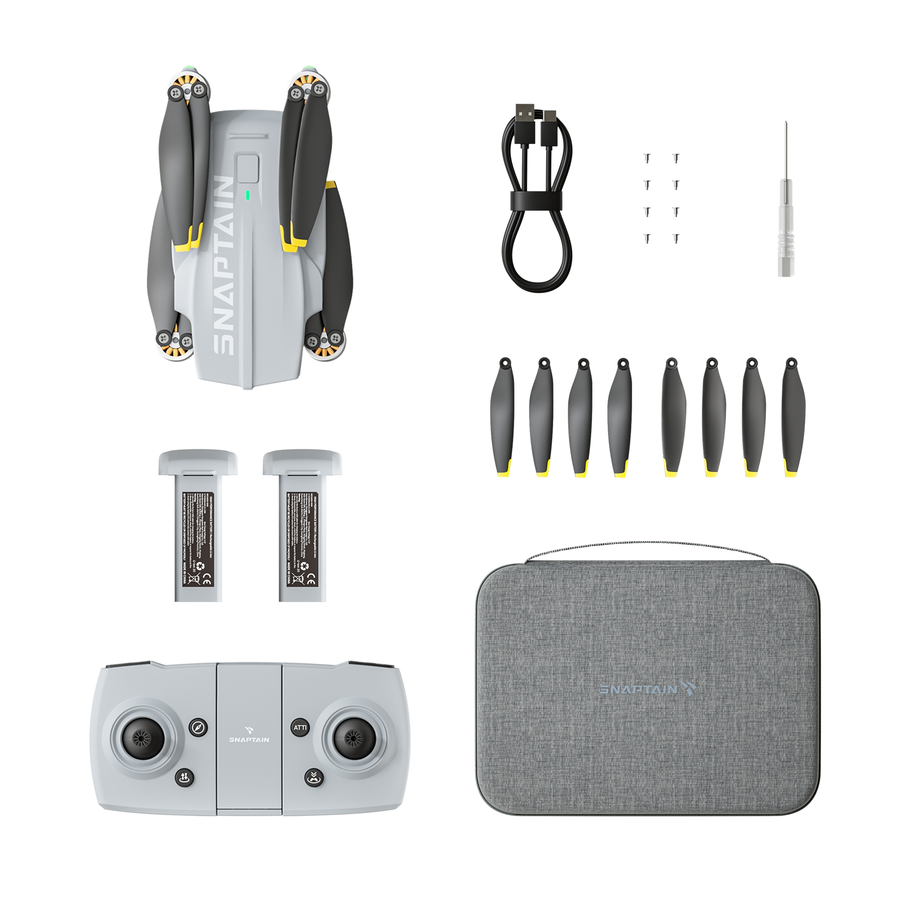 snaptain p10 gps beginner drone with 4k camera - snaptain